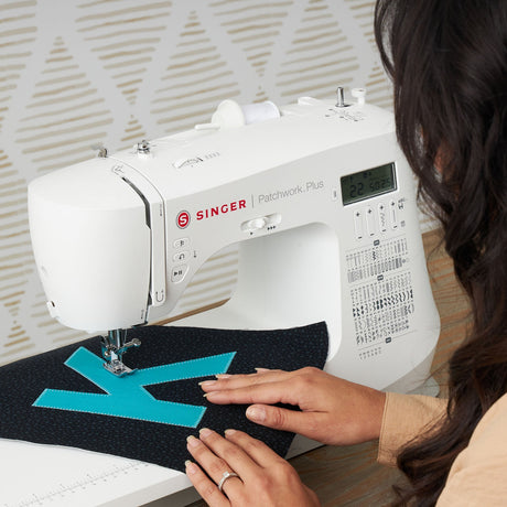 Singer C5980Q Patchwork Plus Sewing Quilting Machine - Computerized Quilting, 417 Stitch Applications, Extension Table (1 Unit)