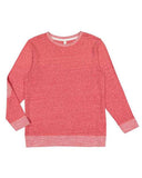 Harborside Melange French Terry Crewneck Long Sleeve Sweatshirt