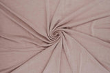 1 Yard Vortex Washed Jersey Solid Fabric, 58/60? Wide Rayon Spandex Blend