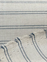 Sunbrella Pinny Solution Dyed Acrylic Fabric - Denim Blue Stripe, 52" Width (1 Yard)