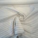 Sunbrella Pinny Solution Dyed Acrylic Fabric - Denim Blue Stripe, 52" Width (1 Yard)