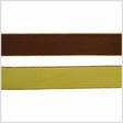 1" Green/Brown Reversible Ribbon
