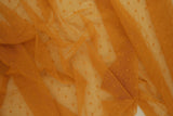 Polka Dot Lace Solid Fabric 90 Nylon 10 Spandex Soft Stretch 58/60 Inches Wide