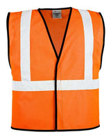 Kishigo Unisex Hook-and-Loop Mesh Safety Vest