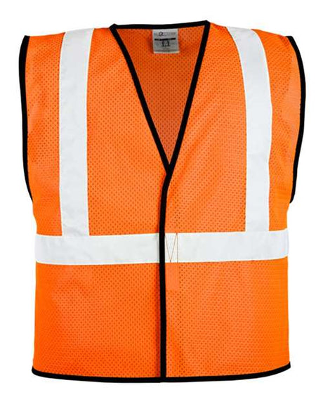 Kishigo Unisex Hook-and-Loop Mesh Safety Vest