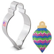 Ann Clark Christmas Teardrop Bauble Ornament Cookie Cutter 4"