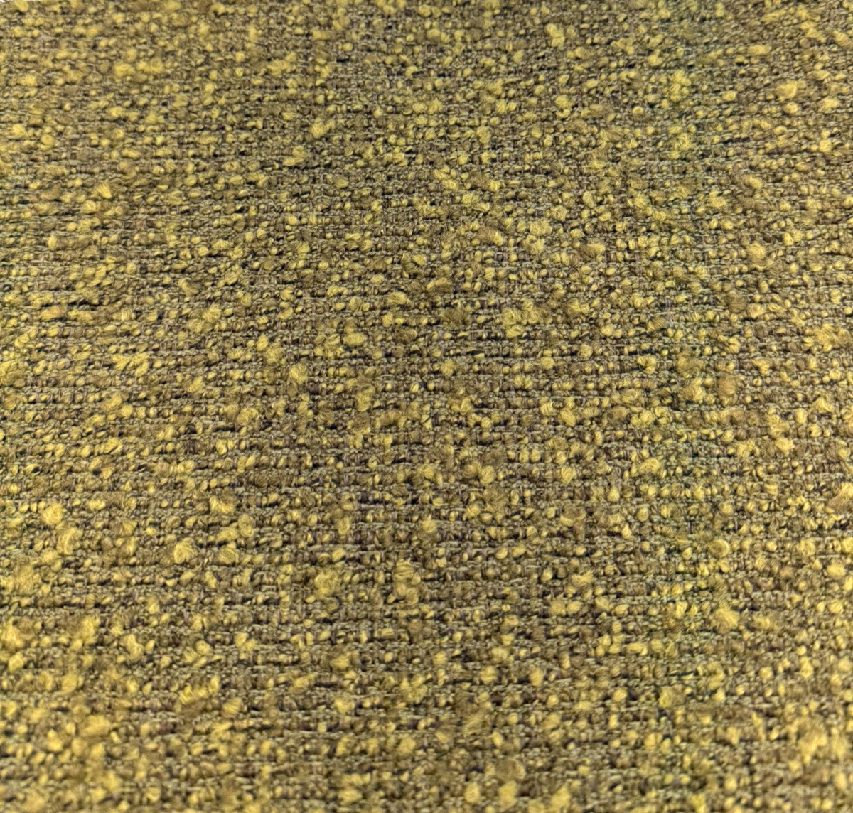 Heavy Boucle 100 Percent Polypropylene Fabric - Green Wasabi Textured Upholstery, 55" Width (1 Yard)