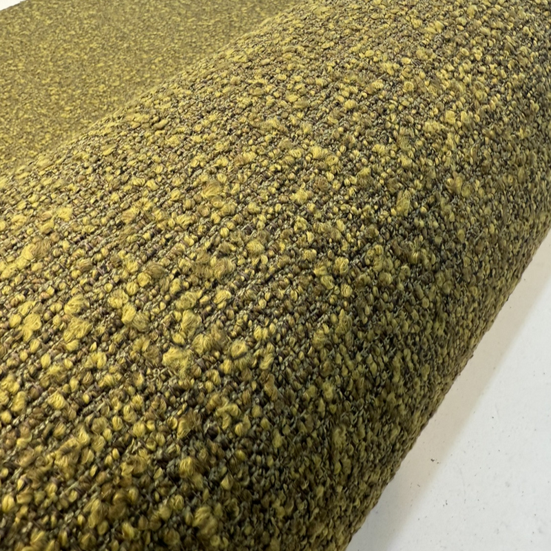 Heavy Boucle 100 Percent Polypropylene Fabric - Green Wasabi Textured Upholstery, 55" Width (1 Yard)