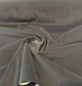 Jade Velvet 100 Percent Polyester Fabric - Charcoal Gray, Upholstery Velvet, 55.9" Width (1 Yard)