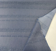 Sunbrella Sash Acrylic Fabric - Denim Blue Woven Geometric Pattern, 54" Width (1 Yard)