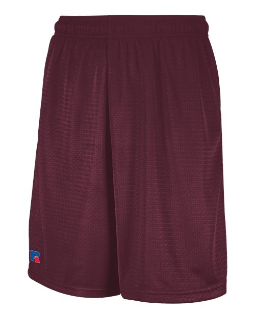 Russell Athletic Men's 9" Dri-Power Tricot Mesh Shorts with Pockets