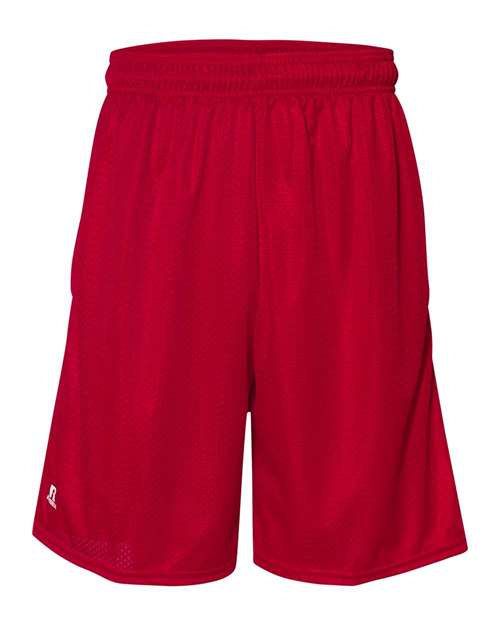 Russell Athletic Men's 9" Dri-Power Tricot Mesh Shorts with Pockets
