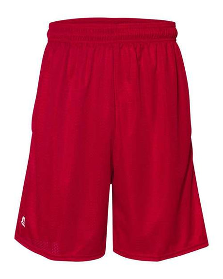 Russell Athletic Men's 9" Dri-Power Tricot Mesh Shorts with Pockets