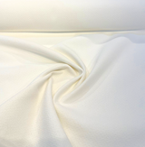 Crypton Performance Courage Snow Polyester Fabric - White Snow, Textured Weave, 54" Width (By The Yard)