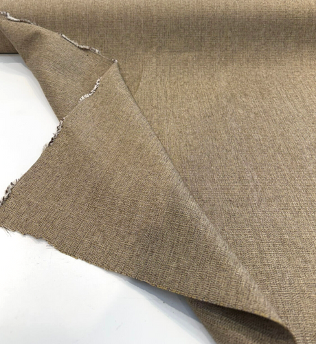 Sunbrella Linen Sesame Solution Dyed Acrylic Fabric - Linen Weave, Sesame, 54" Width (1 Yard)