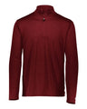 Striated Quarter-Zip Pullover