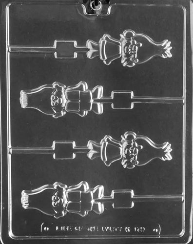 Boy and Girl Troll Lolly Chocolate Mold - LPK179