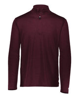 Striated Quarter-Zip Pullover