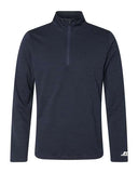 Striated Quarter-Zip Pullover