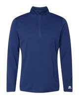 Striated Quarter-Zip Pullover