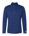 Striated Quarter-Zip Pullover