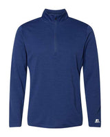 Russell Athletic Men's Striated Quarter-Zip Pullover