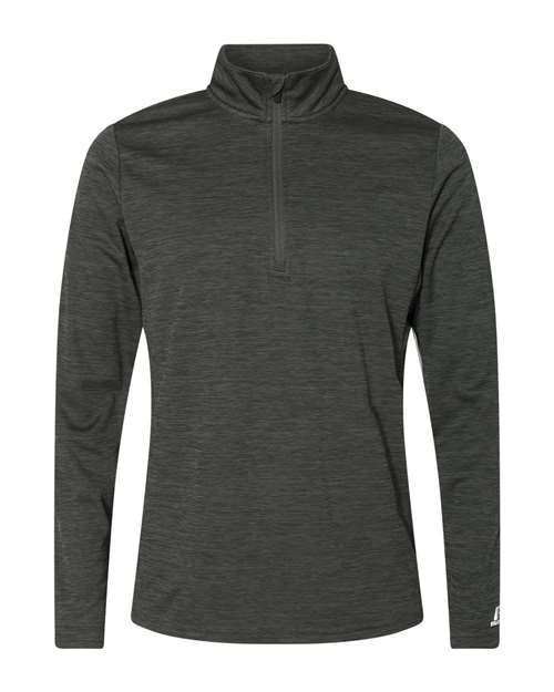 Russell Athletic Men's Striated Quarter-Zip Pullover