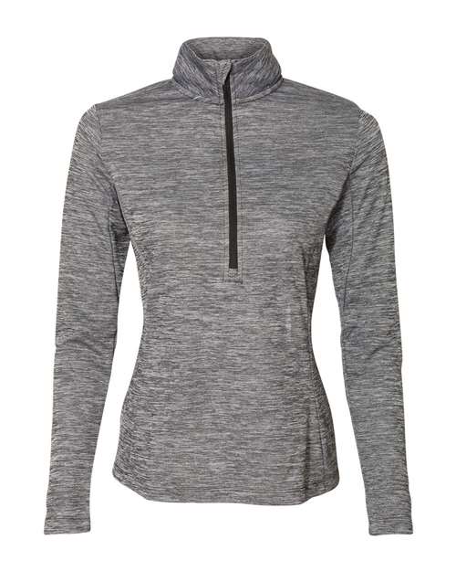 Russell Athletic Women's Striated Quarter-Zip Pullover
