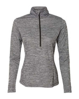 Russell Athletic Women's Striated Quarter-Zip Pullover