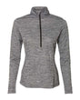 Russell Athletic Women's Striated Quarter-Zip Pullover