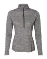 Russell Athletic Women's Striated Quarter-Zip Pullover