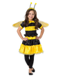 Kids bumblebee costume with top skirt wings and headband