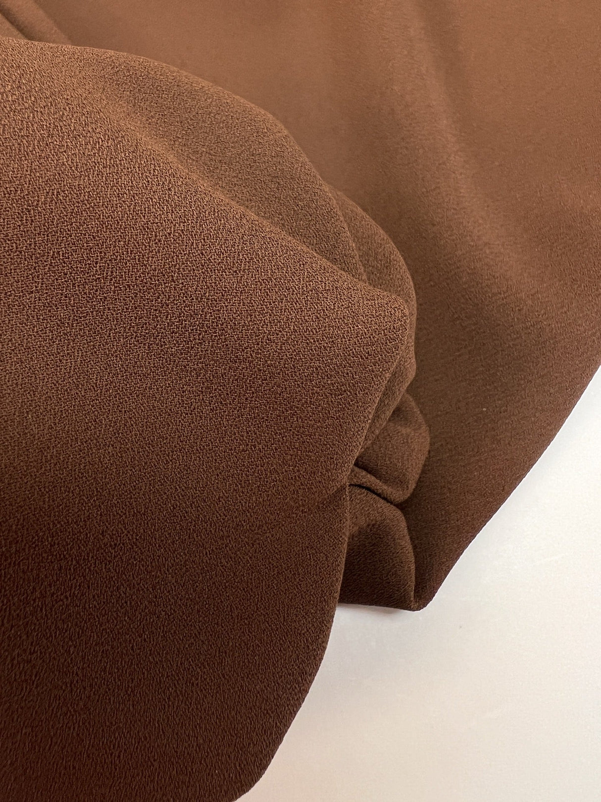 Polyester Crepe Brown Shade