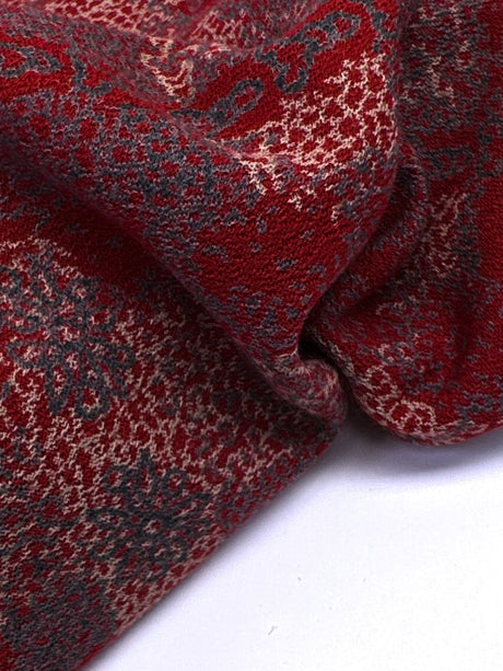 Acrylic Elastane Knitted Fabric Multicolour