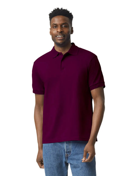 Gildan 8800 Polo Cotton Blend Fabric - Maroon, Moisture-Wicking, Classic Fit (1 Piece)