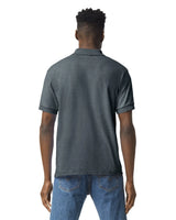Gildan 8800 Polo Cotton Polyester Fabric - Dark Heather, Moisture-Wicking, Classic Fit (1 Piece)