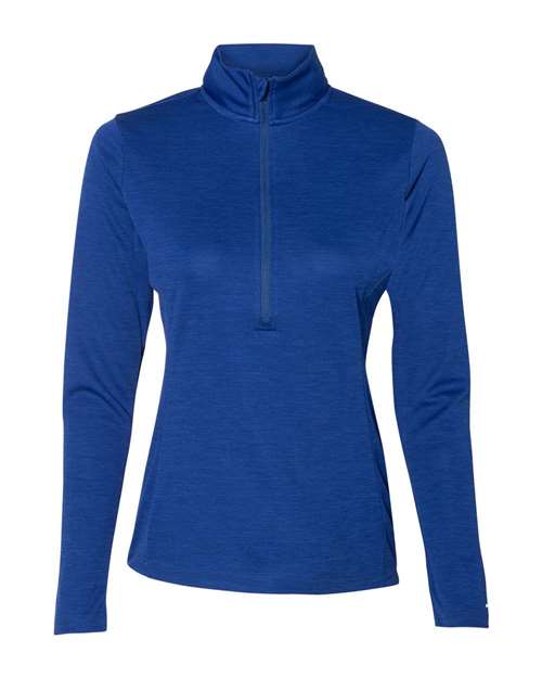 Russell Athletic Women's Striated Quarter-Zip Pullover