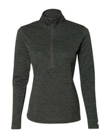 Russell Athletic Women's Striated Quarter-Zip Pullover