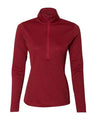 Russell Athletic Women's Striated Quarter-Zip Pullover