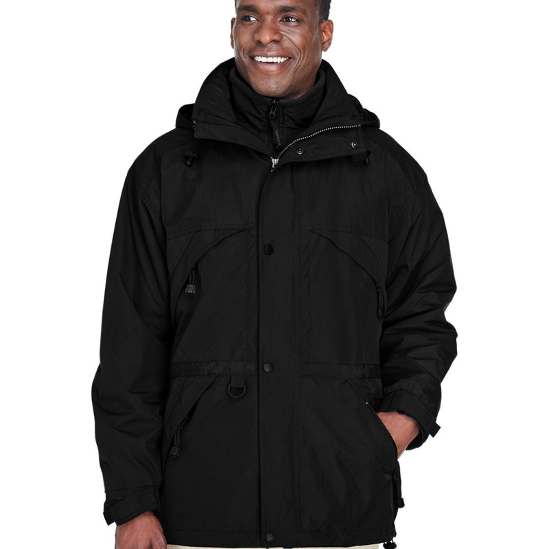 Adult 3-in-1 Parka with Dobby Trim