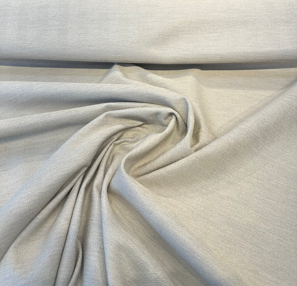 Sunbelievable Performance Herringbone Flip Flop Linen Upholstery Outdoor Fabric - Linen Herringbone, 59" Width (By The Yard)