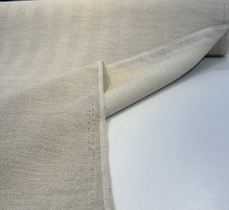 Sunbelievable Performance Herringbone Flip Flop Linen Upholstery Outdoor Fabric - Linen Herringbone, 59" Width (By The Yard)