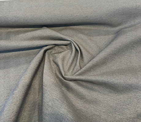 Sunbelievable Performance Herringbone Flip Flop Gray Nature Upholstery Outdoor Fabric - Gray Nature Herringbone, 59" Width (1 Yard)