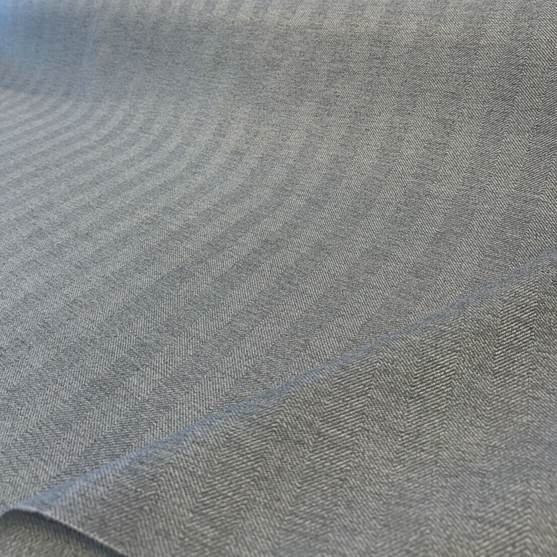 Sunbelievable Performance Herringbone Flip Flop Dark Gray Dolphin Upholstery Outdoor Fabric - Dark Gray Herringbone, 59" Width (By The Yard)