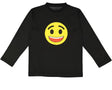 Smiling emoji polyester costume T-shirt for kids and adults