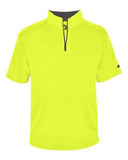 Badger Men's B-Core Short Sleeve Quarter-Zip