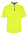 Badger Men's B-Core Short Sleeve Quarter-Zip