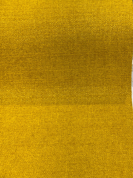 Penelope Chenille Upholstery Fabric - Golden Yellow, 55" Width (1 Yard)