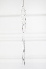 Glass Icicle Ornament