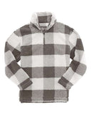 Unisex Sherpa Fleece Quarter-Zip Pullover